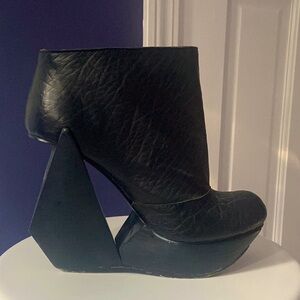 Irregular Choice Black Ankle Boots